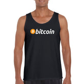 Bitcoin Vest, BTC Crypto Clothing Merch, Bitcoin Investor Gift, Cryptocurrency Gift for Him Her, Gym Sleeveless Tank Top Size S - 2XL